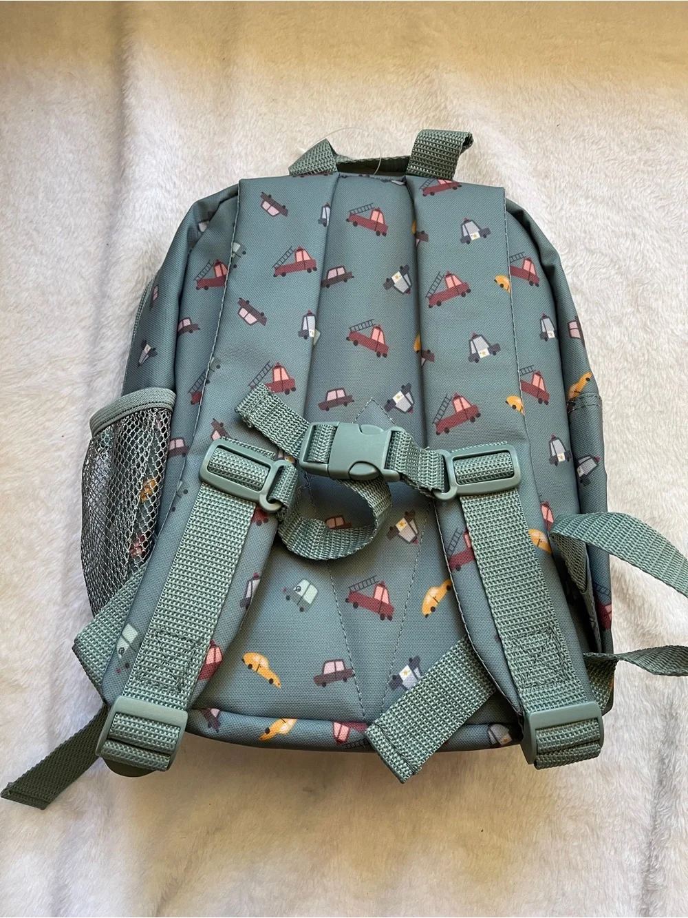 NWOT Tutete City Cars Preschool Backpack Toddler Daycare Kindergarten 10 in